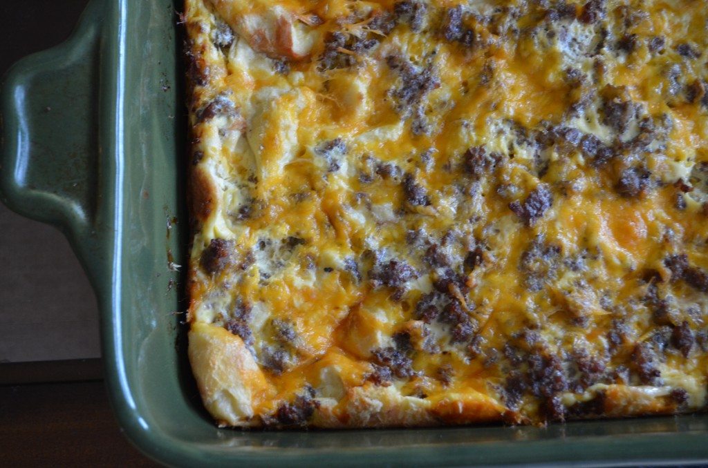 Easter Brunch, Part Two- Egg & Sausage Casserole Go Go Go Gourmet