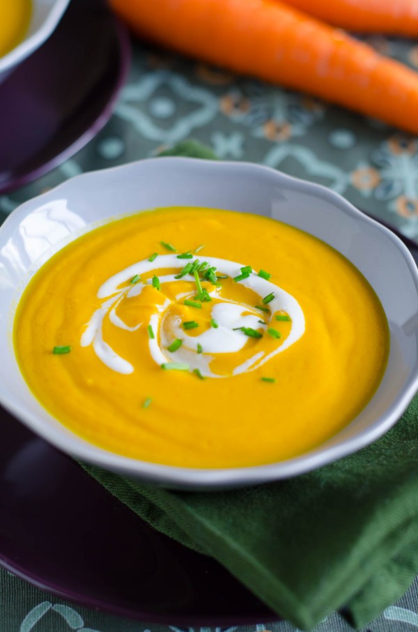 Spicy Roasted Butternut Squash And Carrot Soup Go Go Go Gourmet