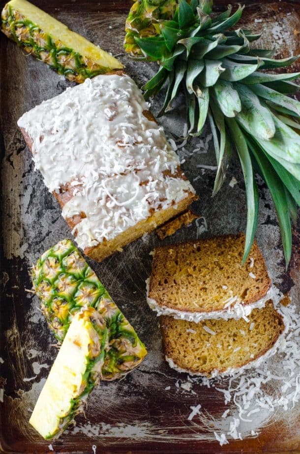 Pina Colada Bread - Hawaiian Pineapple Coconut Bread