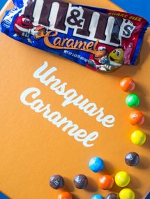 M&M'S® Caramel- Now your caramel is Unsquared!