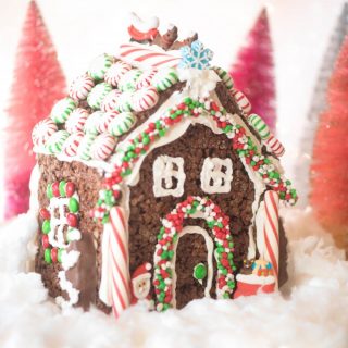 Rice Krispie Treat Gingerbread House + Decorating Ideas Go Go Go Gourmet