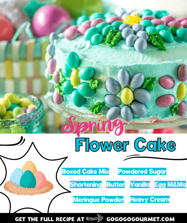 43 Cute Buttercream Flower Cake Ideas : Tiny Flower Birthday Cake