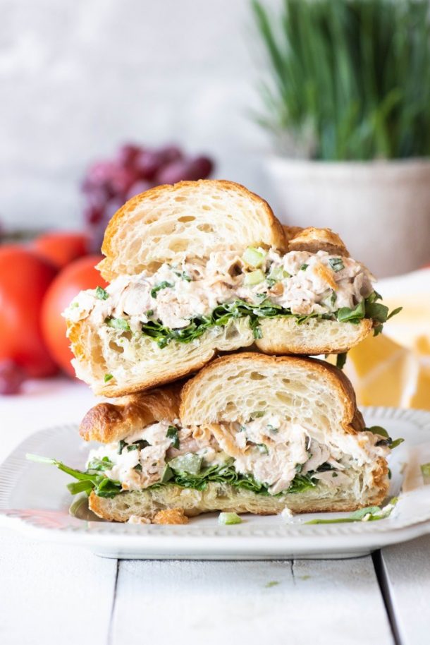 The Best Easy Rotisserie Chicken Salad Sandwich Recipe