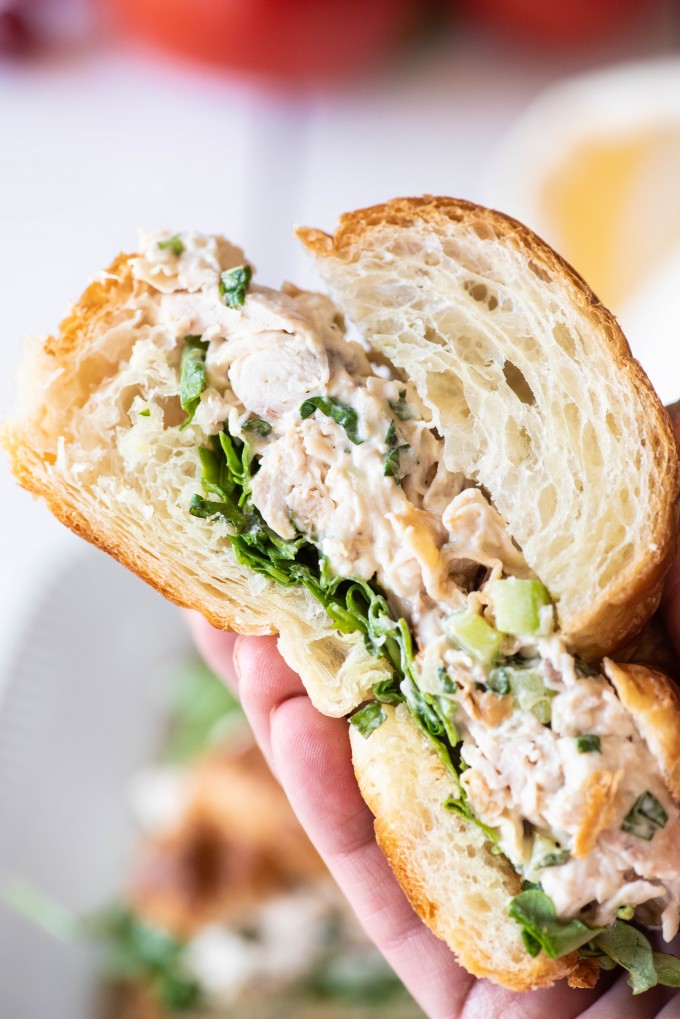 The Best Easy Rotisserie Chicken Salad Sandwich Recipe