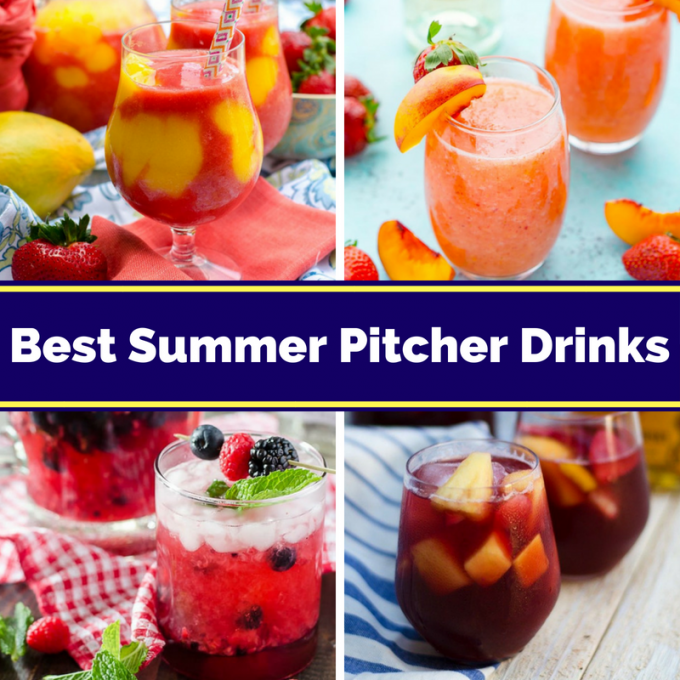 Pitcher  Drinks alcohol recipes, Cocktail drinks alcoholic