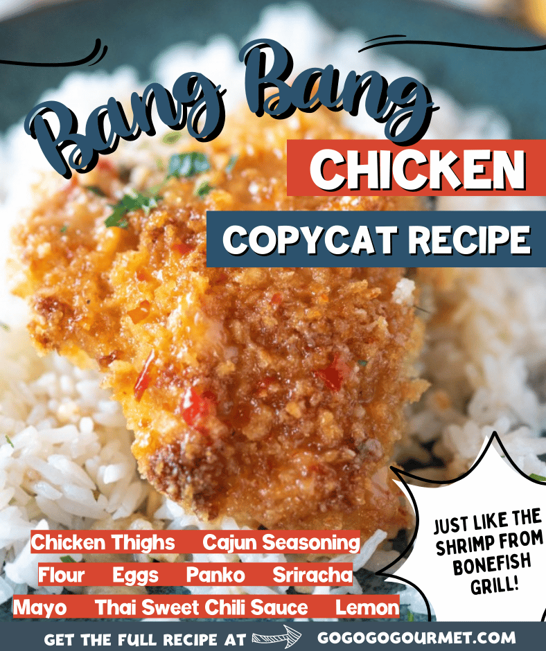 Spicy and Creamy Bang Bang Chicken - Bang Bang Shrimp Copycat