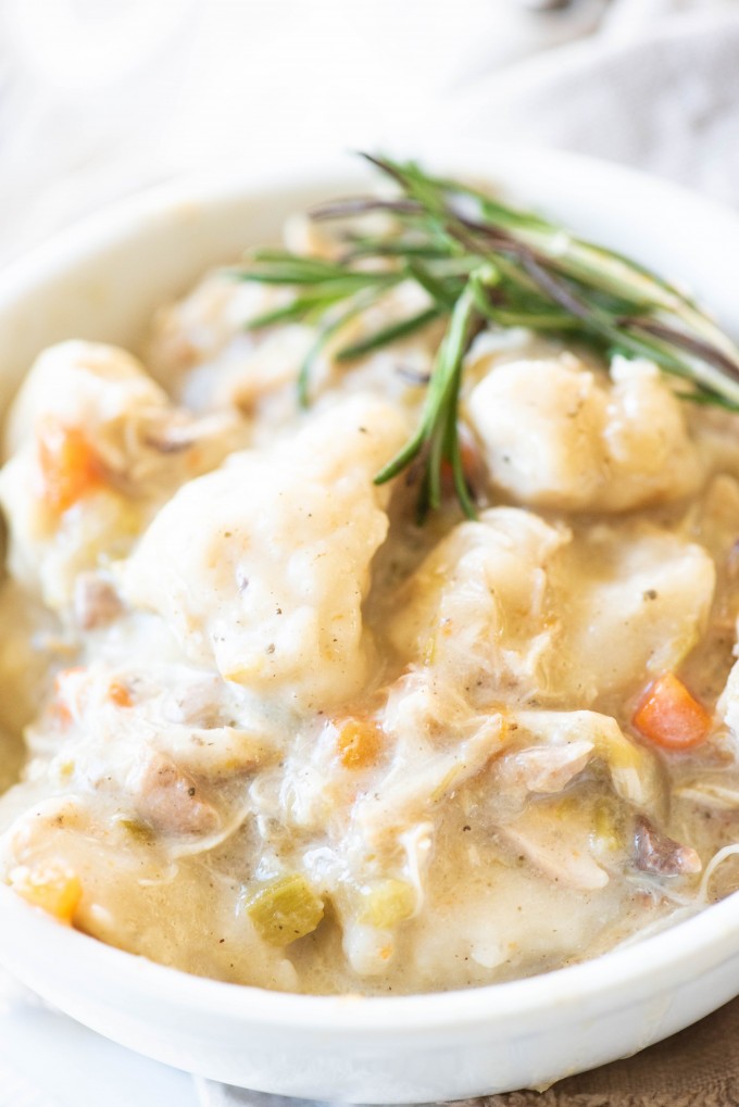 Easy Instant Pot Chicken And Dumplings With Biscuits Clearance Deals ...